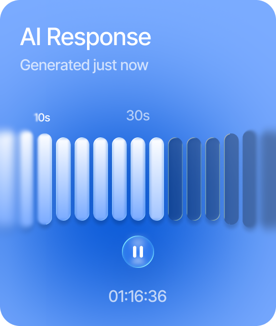AI Response widget