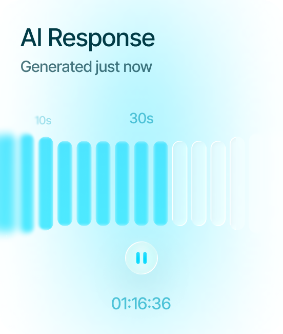 AI Response widget